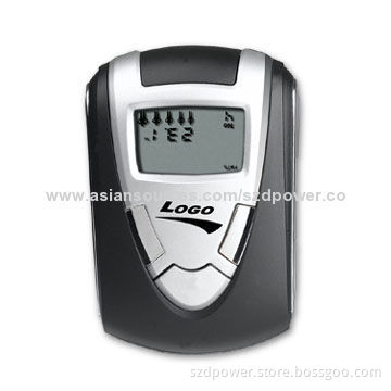 Body Fat Analyzer Step Counter with Alarm Function and 1/100 Chronograph, Measuring 68 x 46 x 33mm